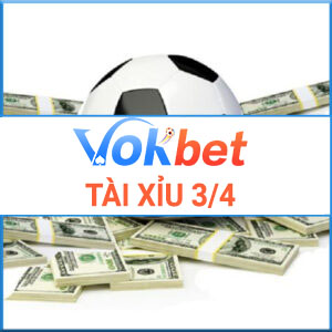 Ví dụ kèo tài xỉu 3/4