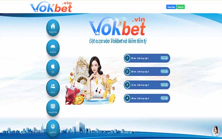 Theo dõi đường link vào Vokbet mới nhất
