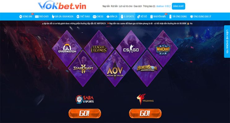 Esports vokbet
